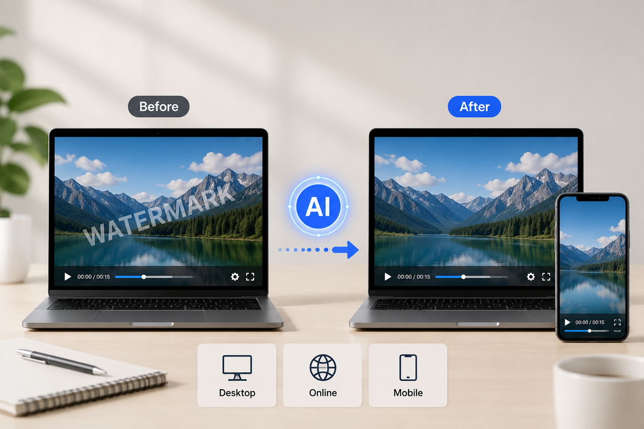 RoboNeo AI Video Watermark Remover