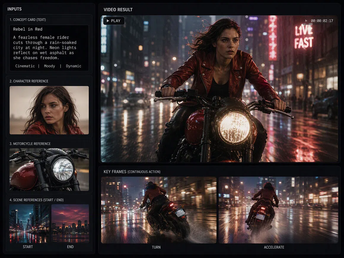 AI Reference-to-Video Generator Feature