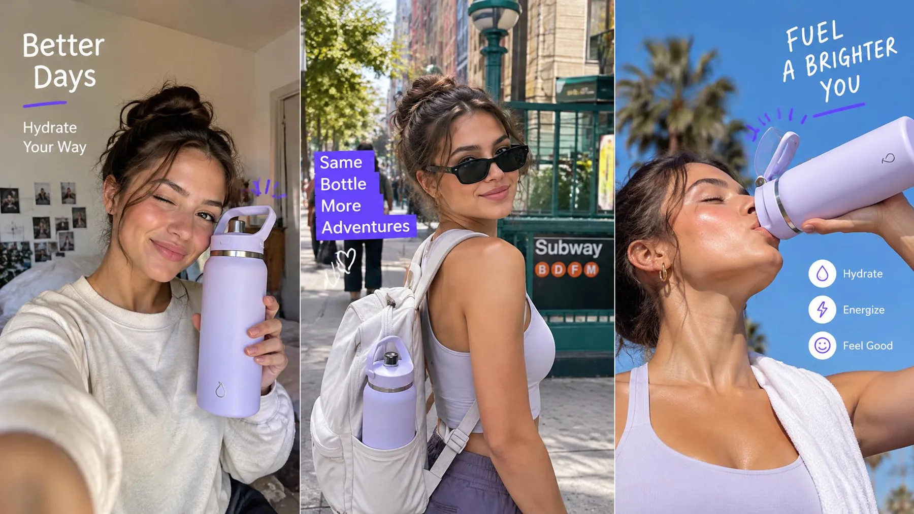 RoboNeo AI Water Bottle Product Video Ad