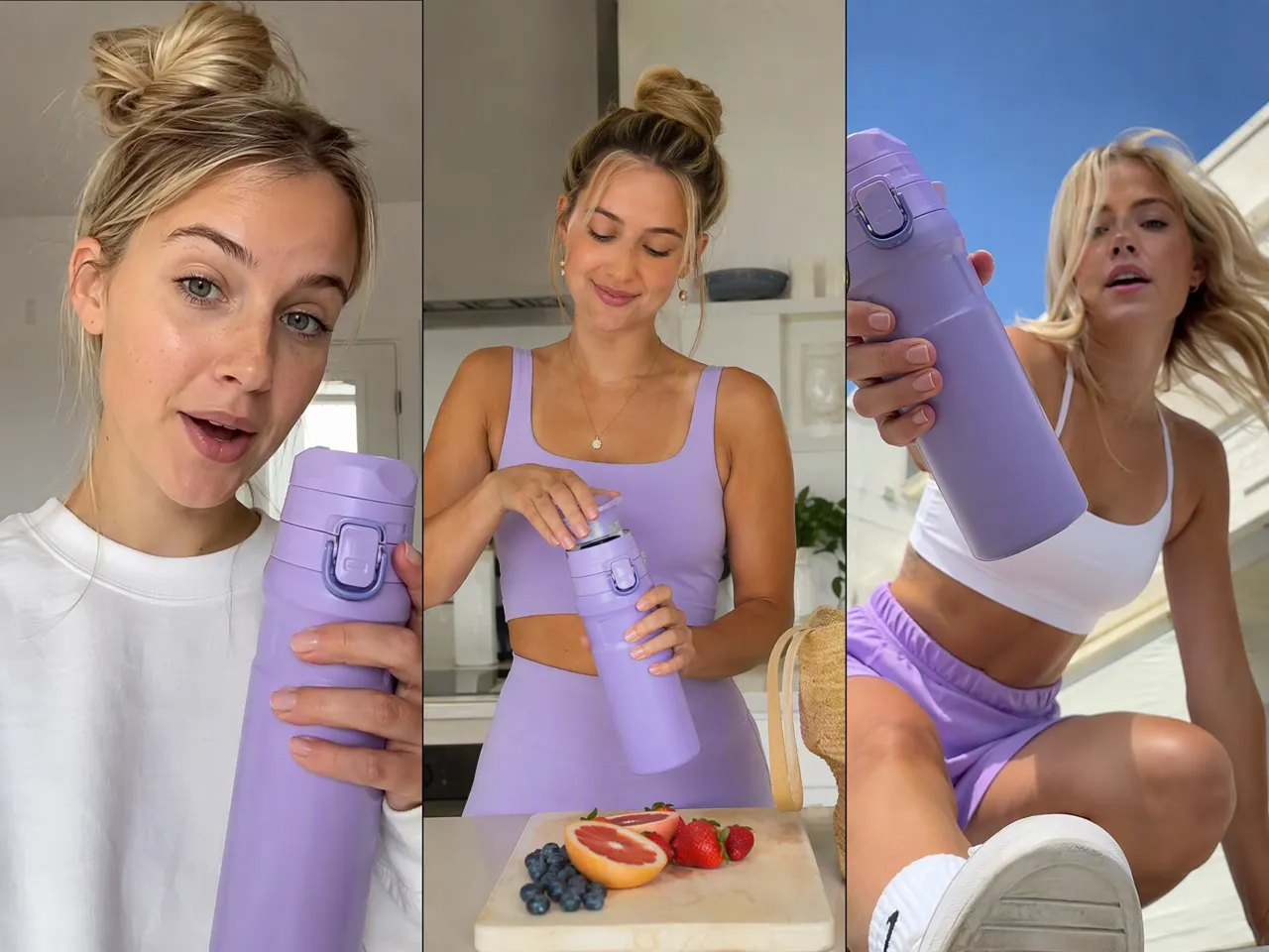 RoboNeo AI image generator water bottle campaign