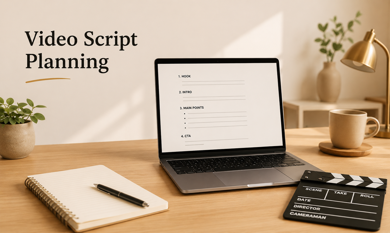 RoboNeo AI Video Script Generator planning