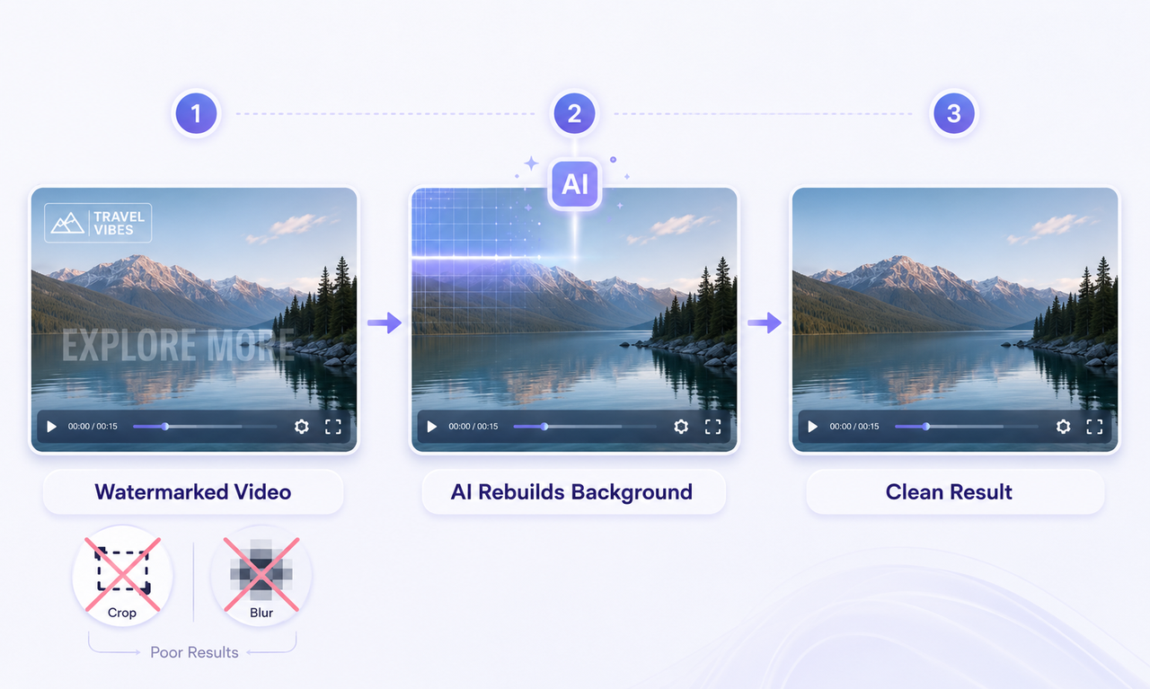 RoboNeo AI video watermark remover