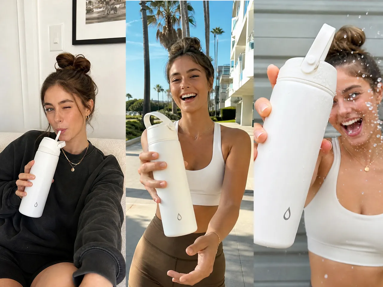 RoboNeo AI image generator water bottle UGC