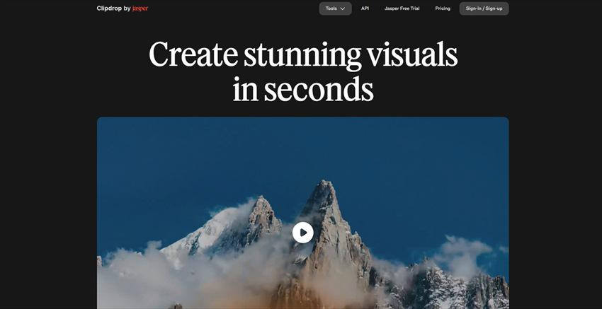 Clipdrop for Removing Background from Image