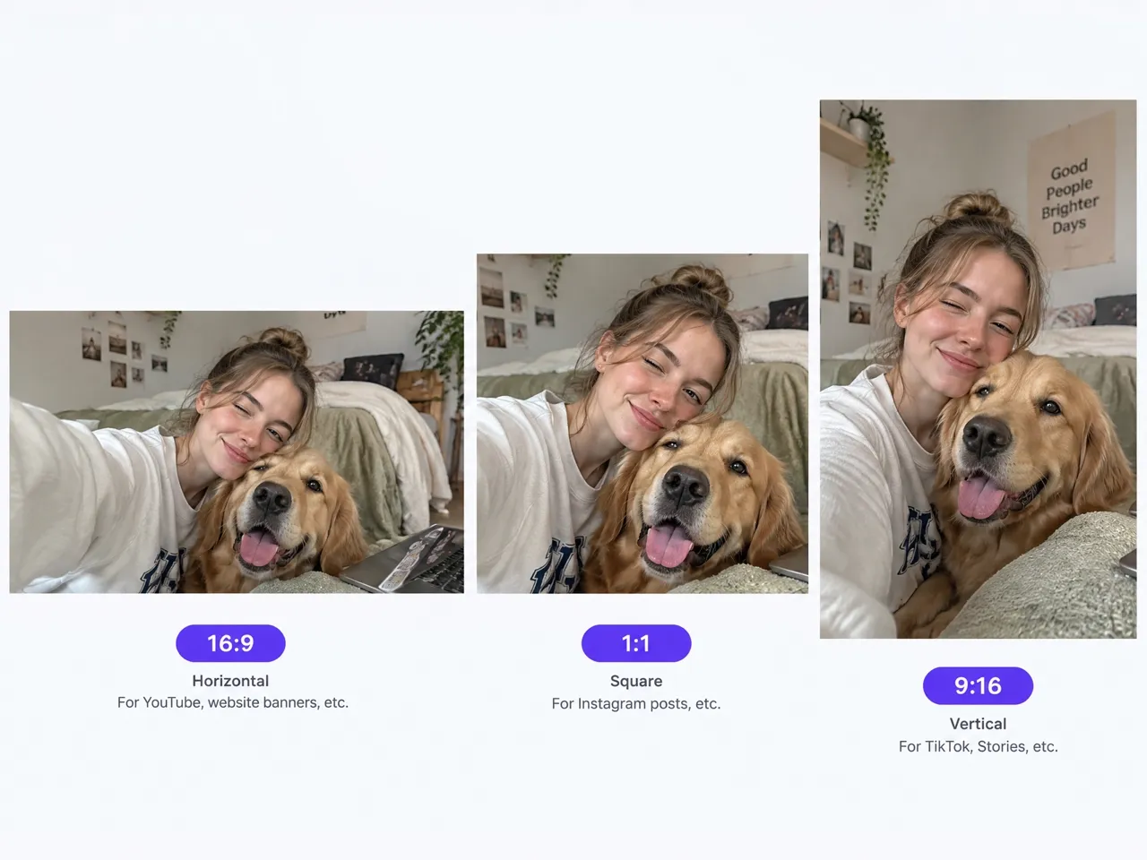 RoboNeo AI video resizer for any aspect ratio