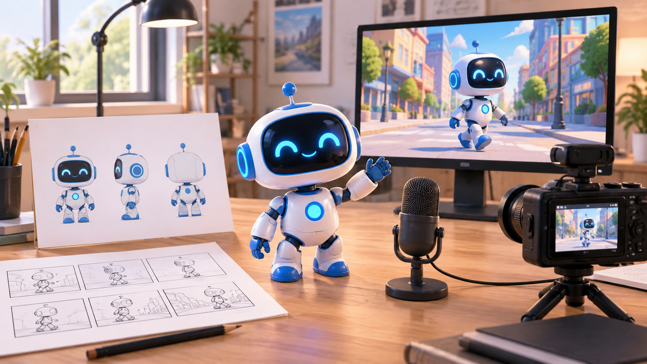 AI animated video creation methods