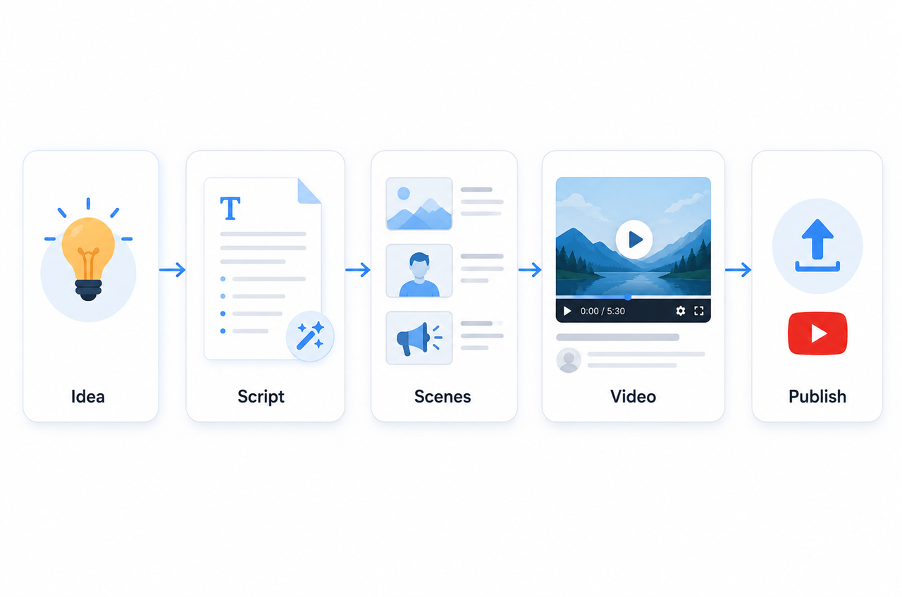 RoboNeo AI Video Generator Workflow