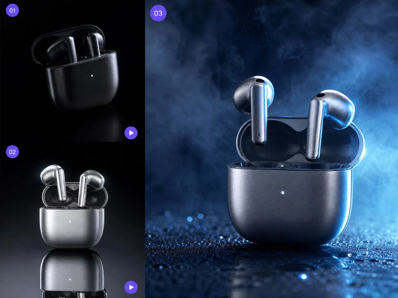 Wireless Earbuds Product Video Showcase