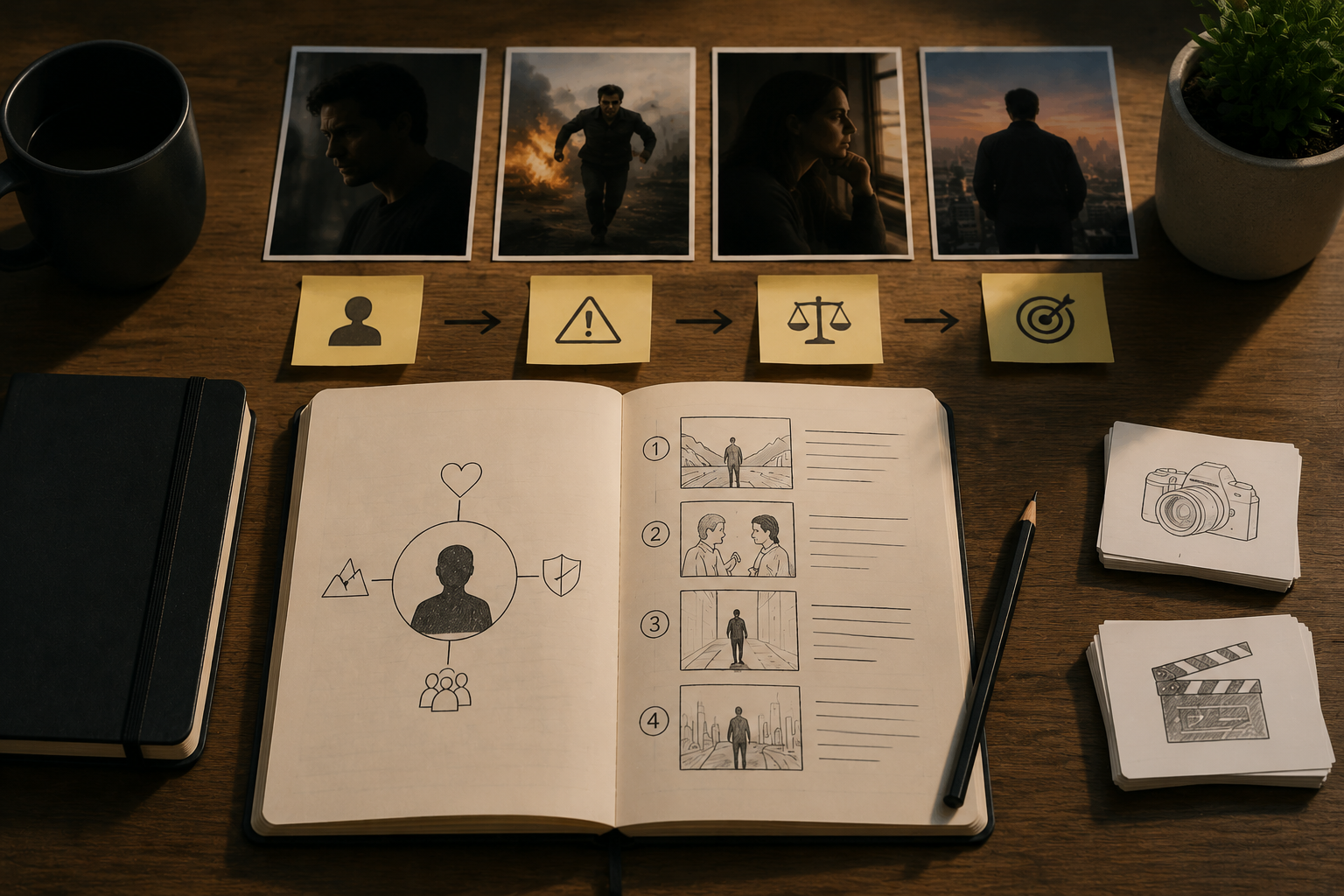 Character motivation story planning process Character motivation story planning process