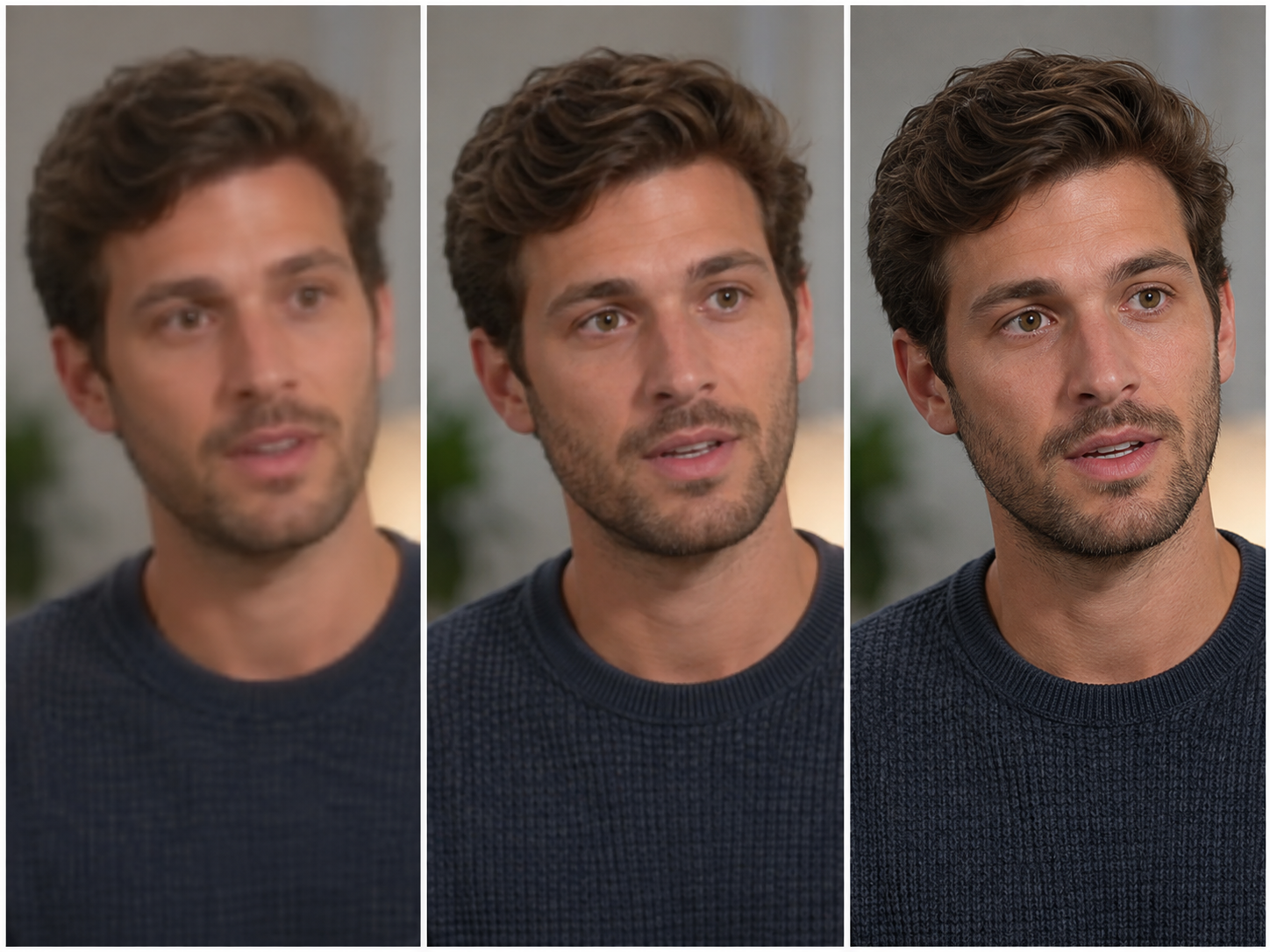 RoboNeo AI Video Enhancer for face clarity