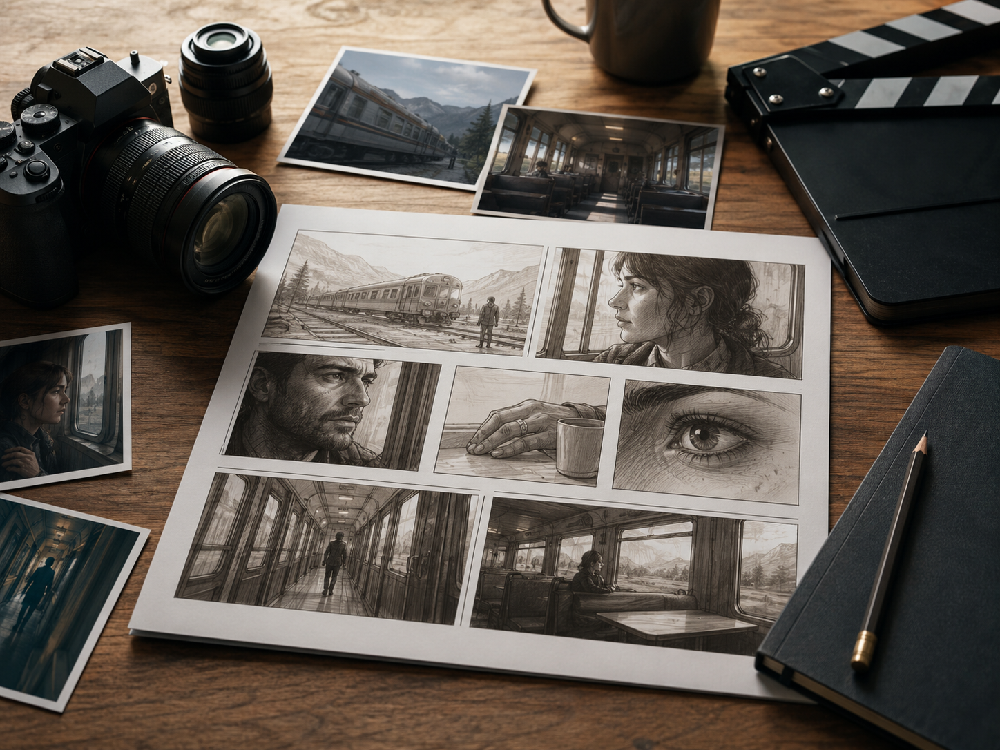 Movie storyboard and shot planning Movie storyboard and shot planning