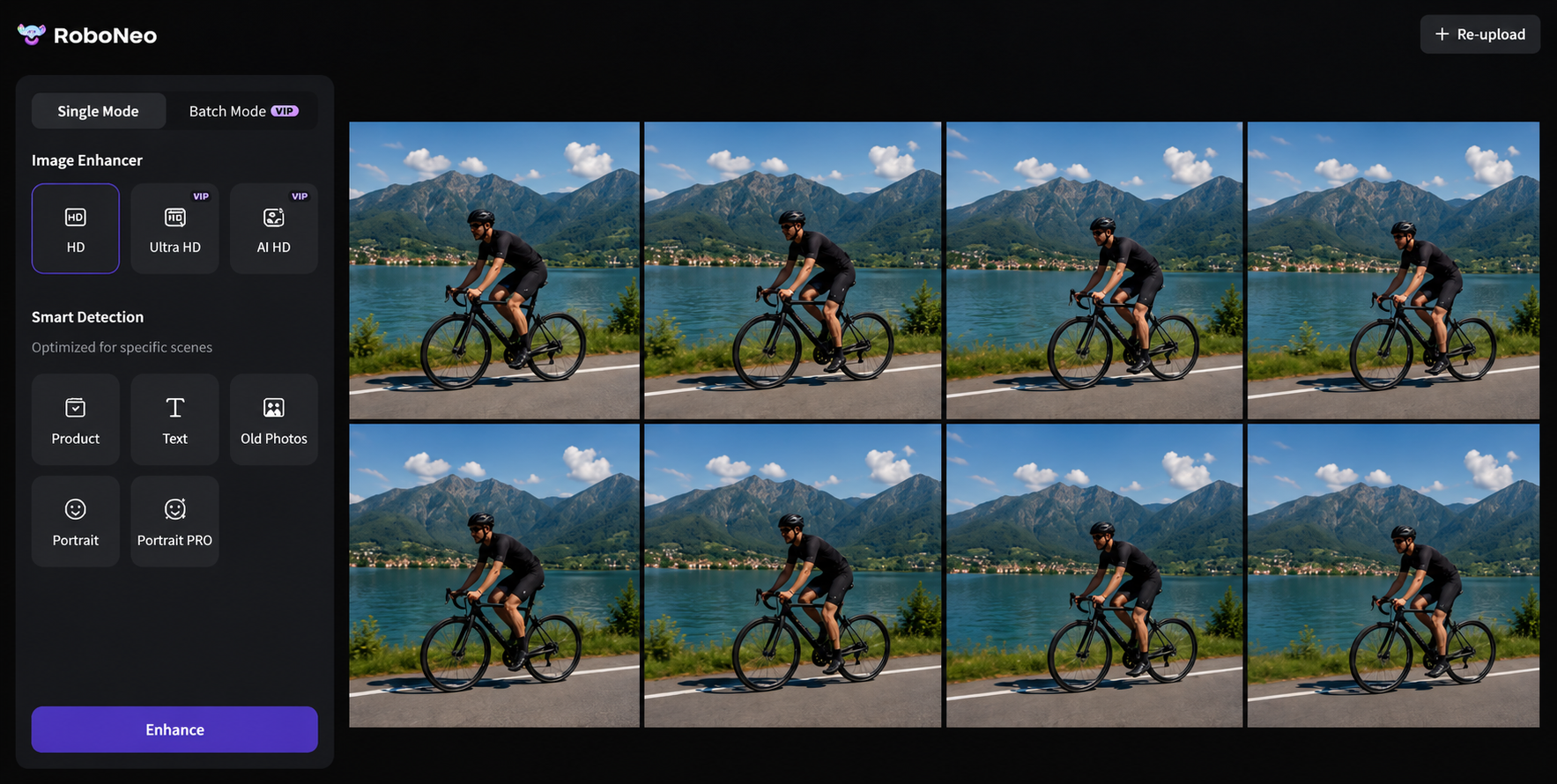 RoboNeo moving watermark removal