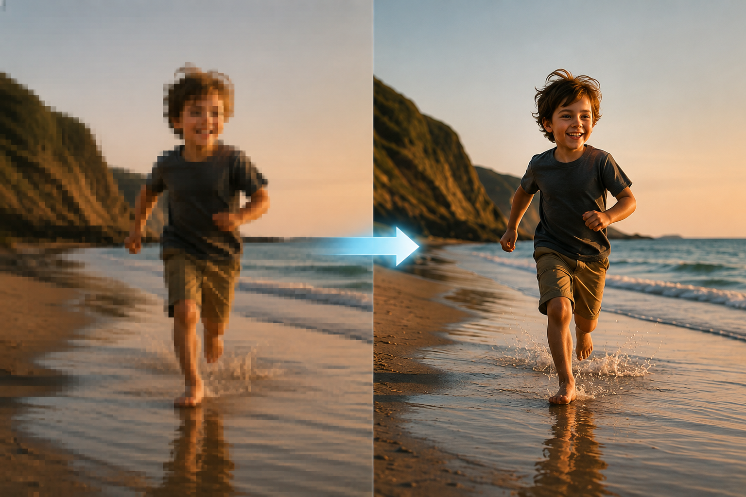 RoboNeo AI Enhance video upscaler