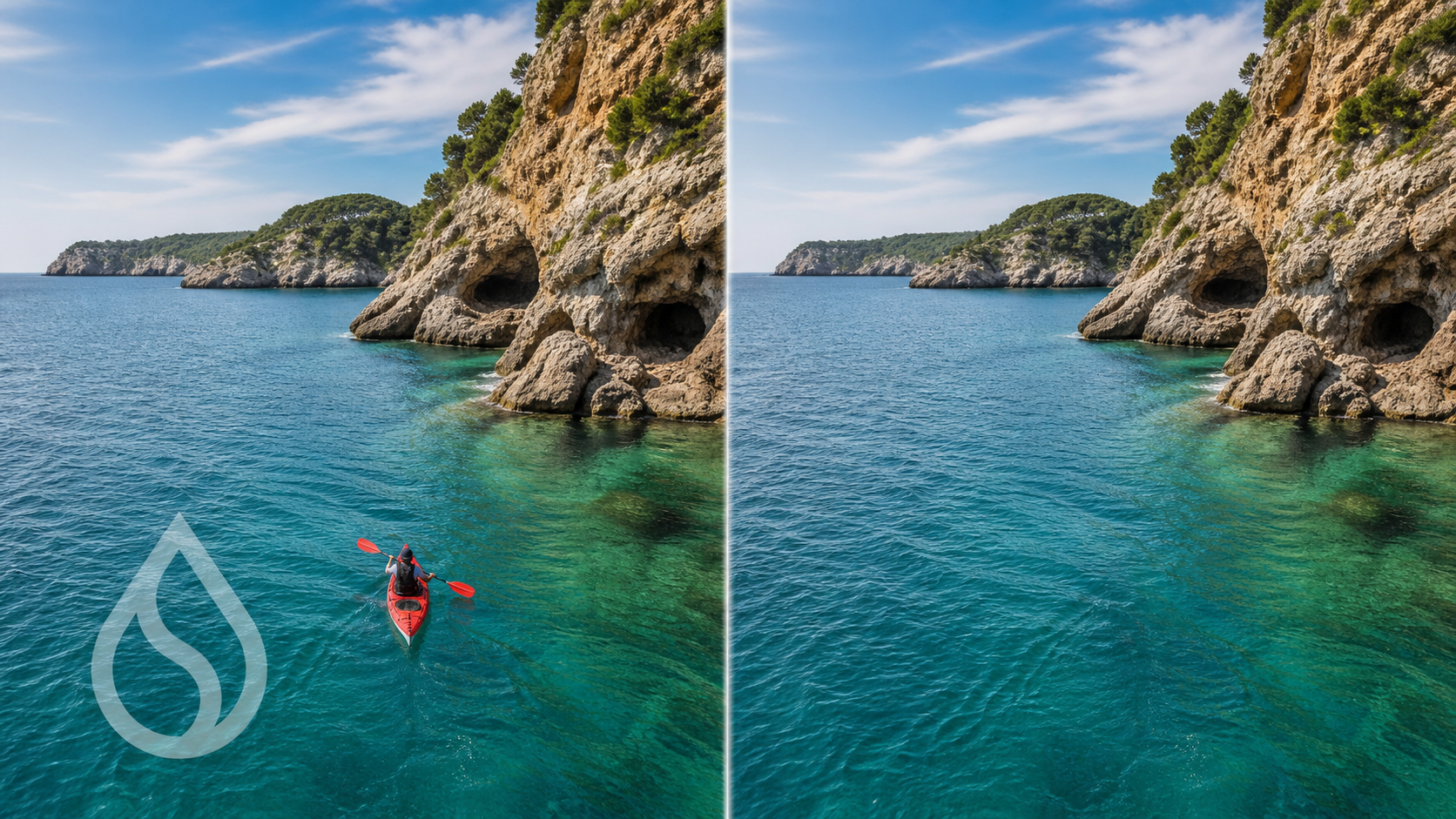 AI image enhancer before and after comparison AI image enhancer before and after comparison