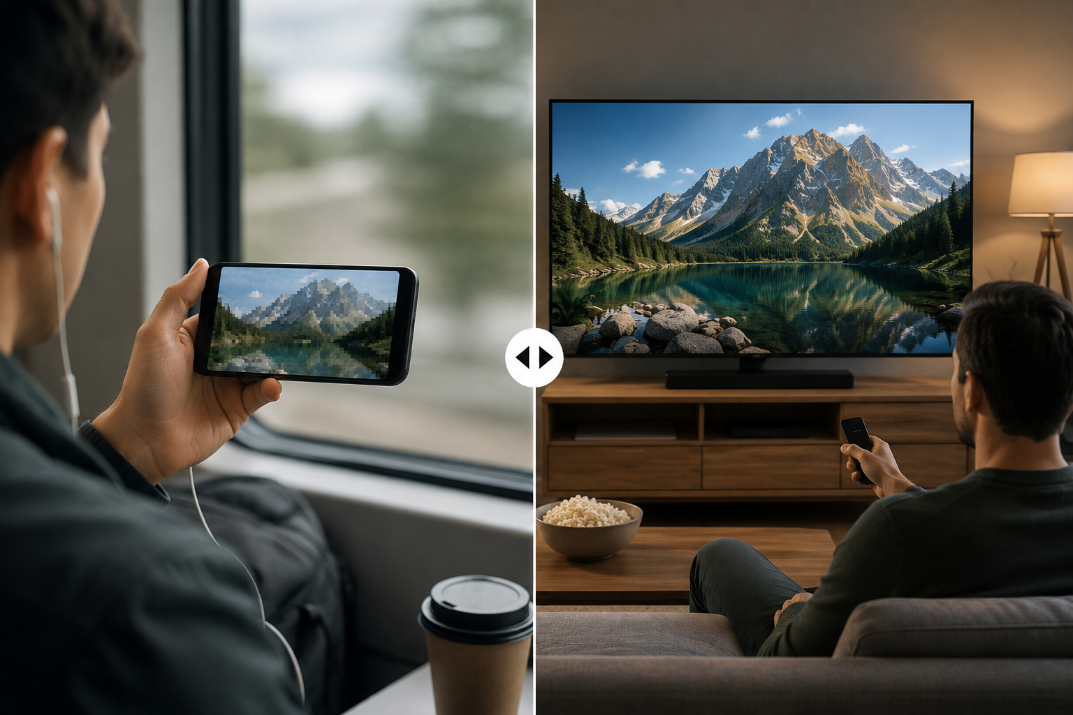 RoboNeo AI Video Enhancer for 4K upscaling