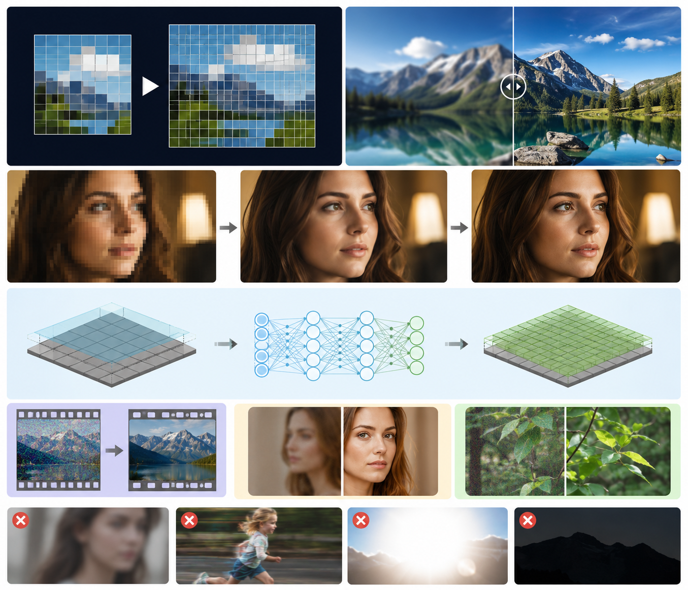 RoboNeo AI 4K Video Upscaling Process