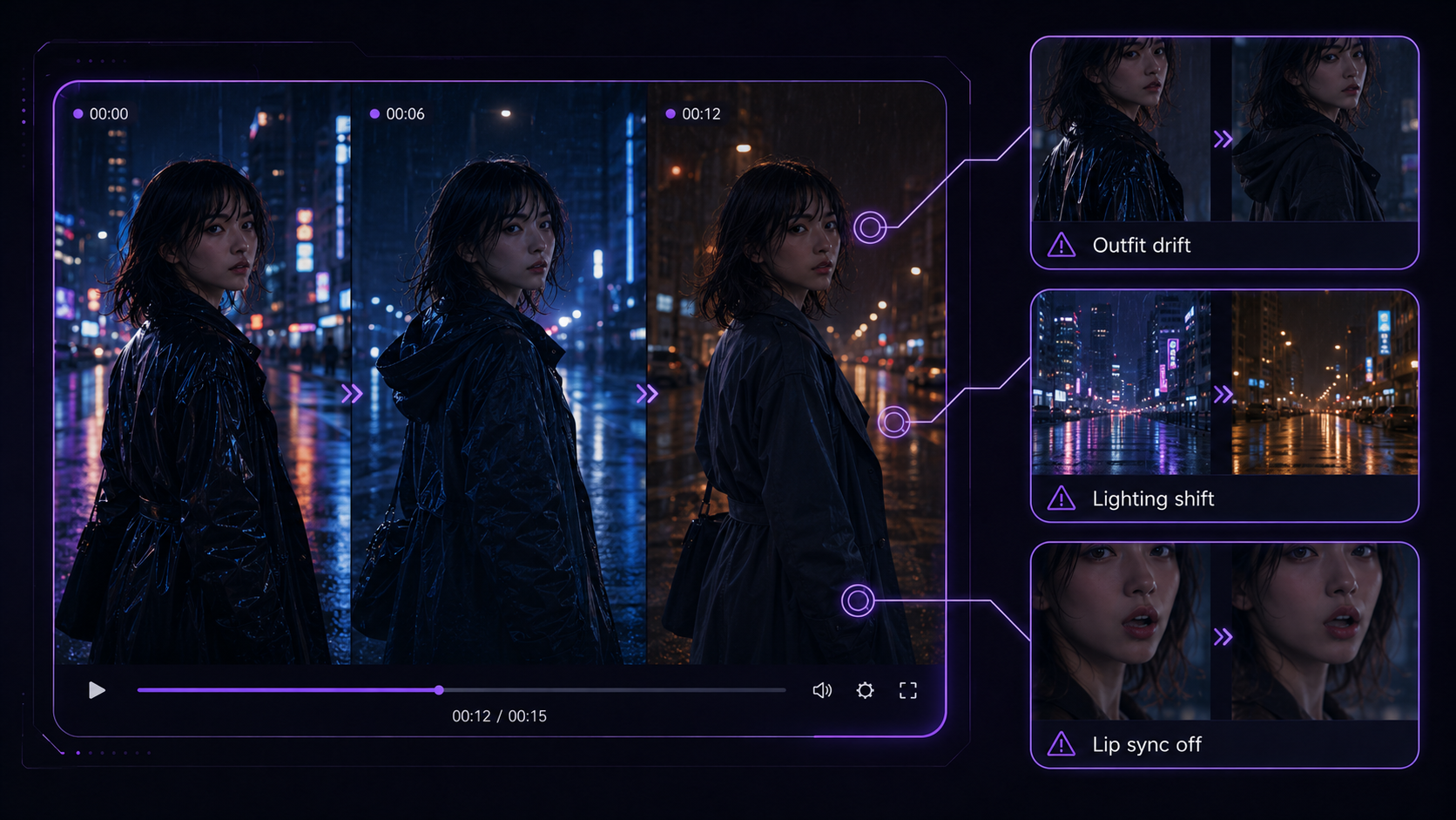 RoboNeo AI video continuity issues