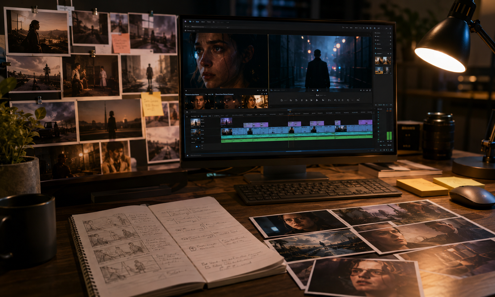 RoboNeo AI video editing workflow