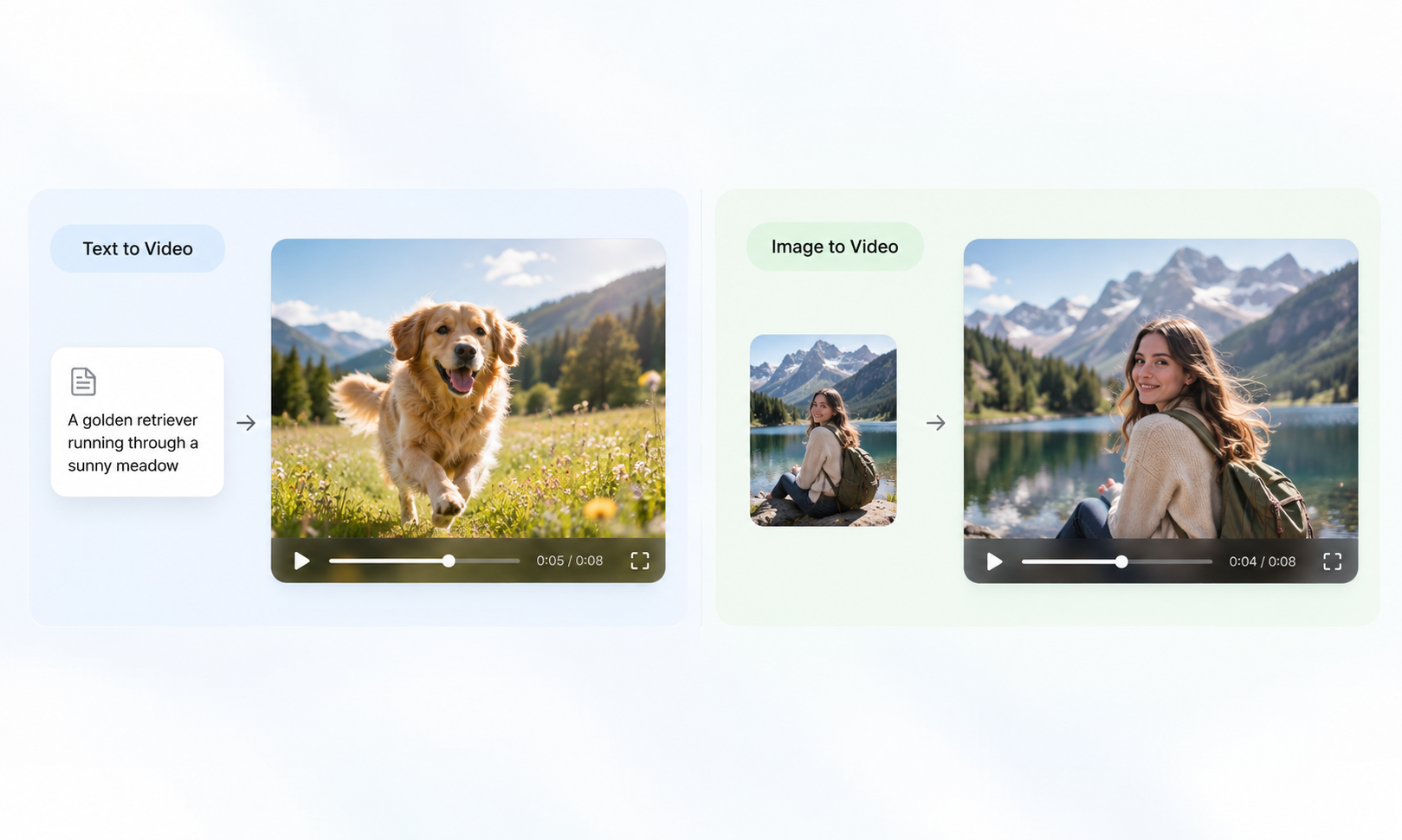 Text to Video and Image to Video Text to Video and Image to Video