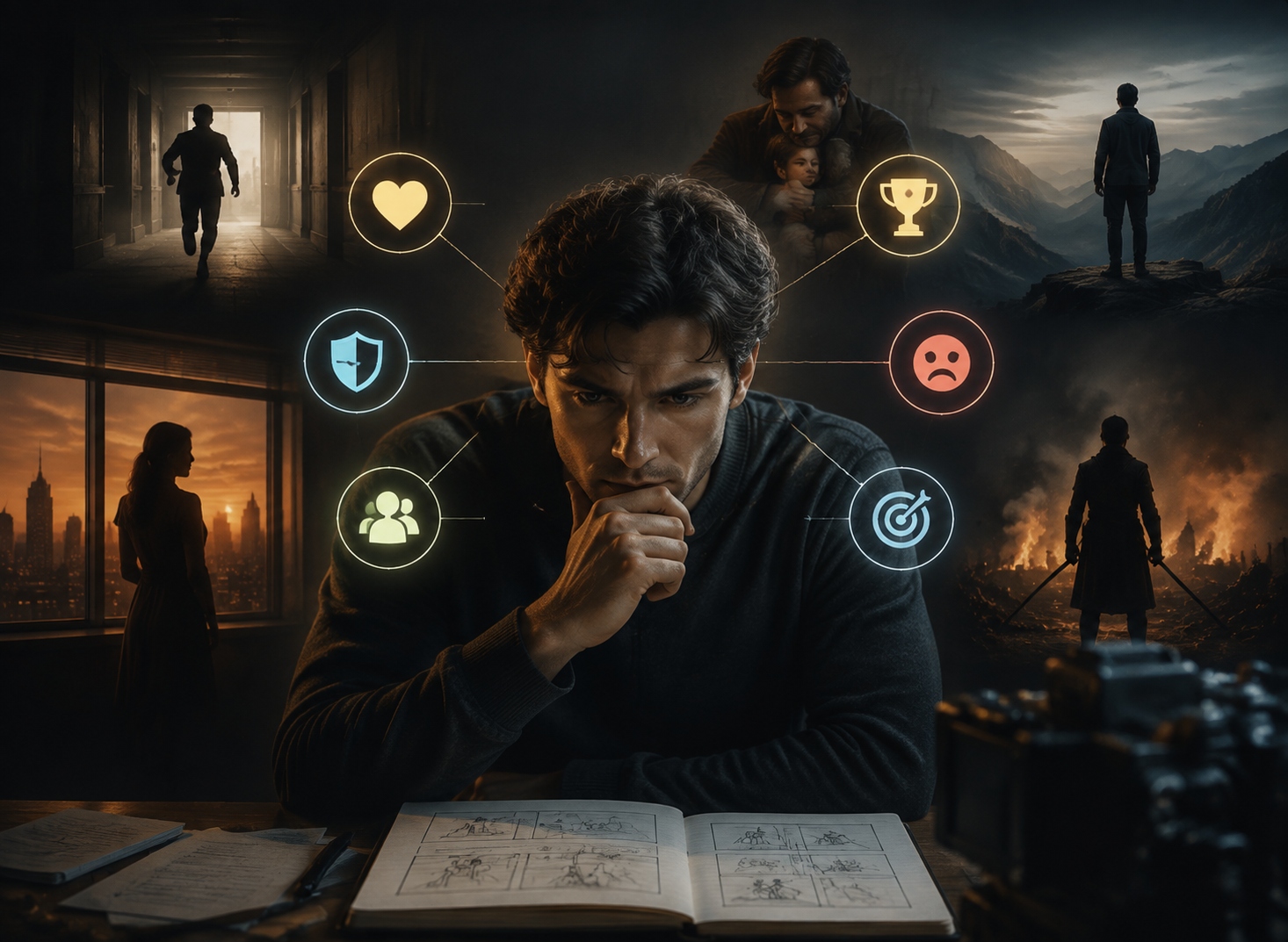 Character motivation in video storytelling Character motivation in video storytelling