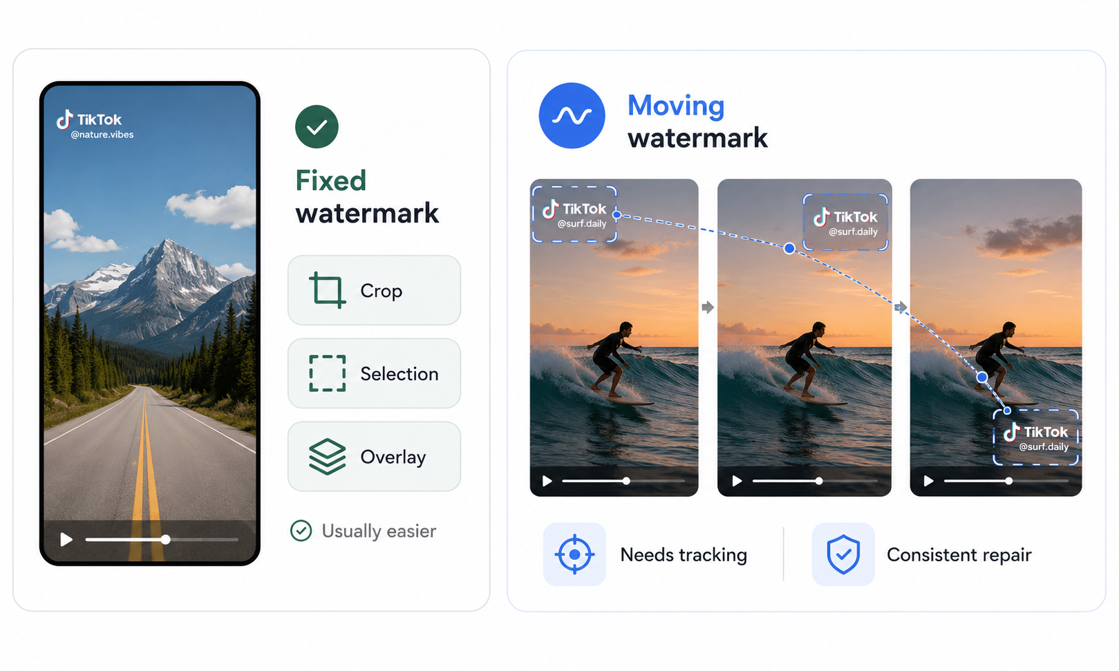 RoboNeo AI moving watermark remover