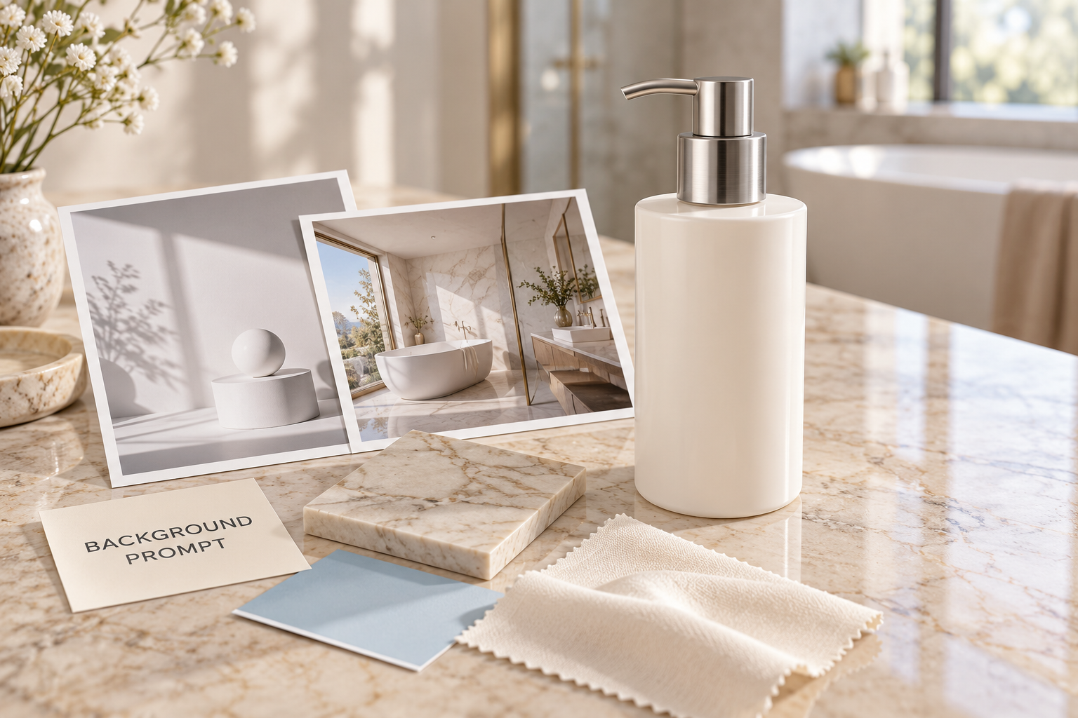 RoboNeo AI background prompt for skincare photos RoboNeo AI background prompt for skincare photos
