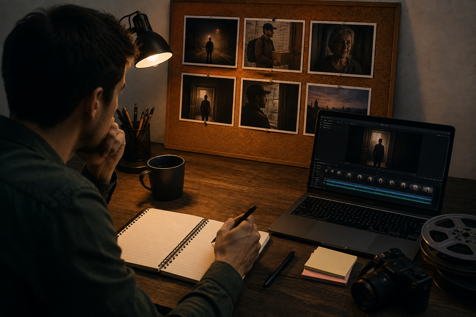 Short film runtime planning workspace Short film runtime planning workspace