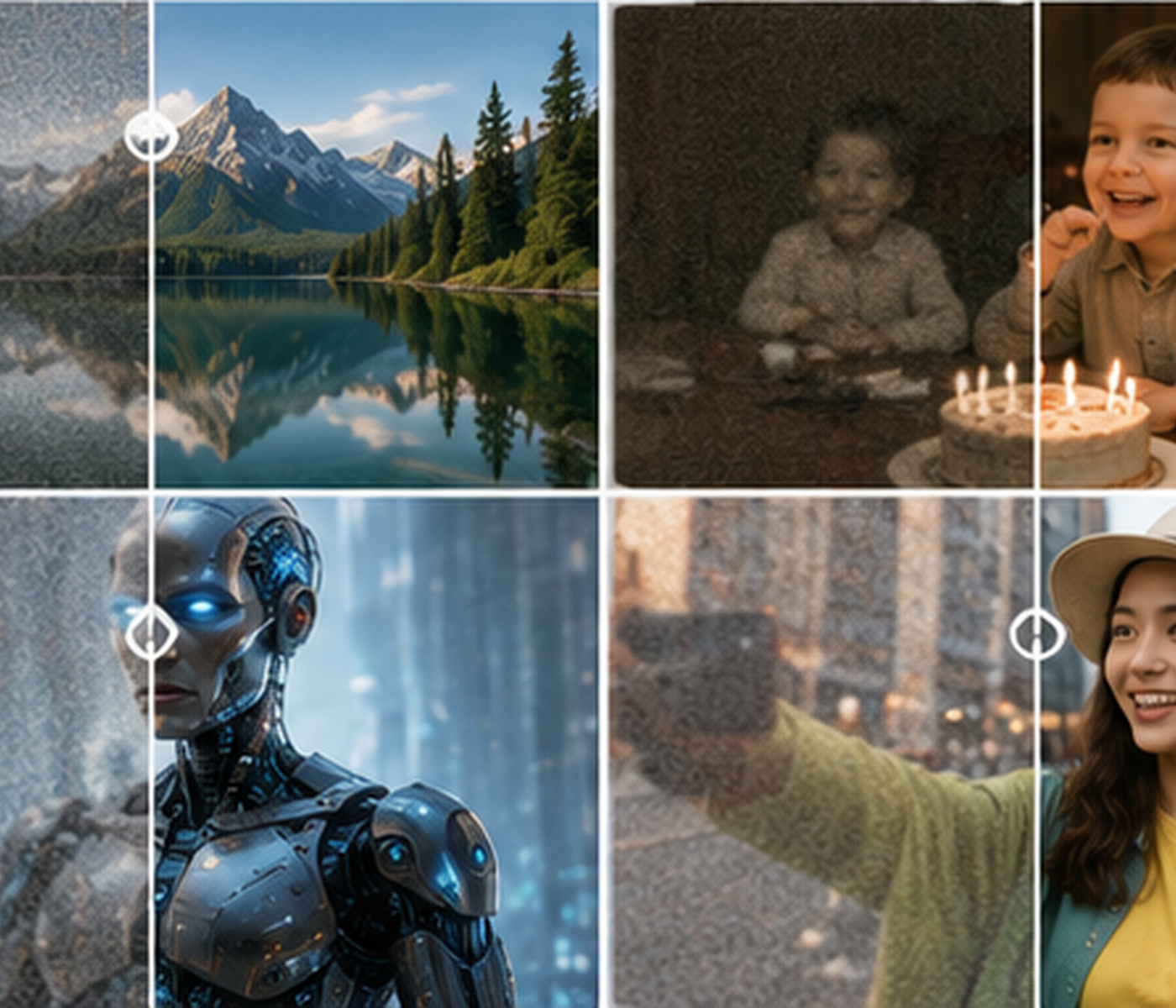 AI image enhancer