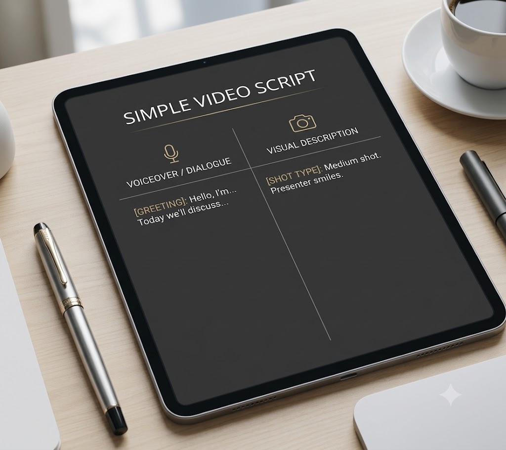 RoboNeo AI Video Script Generator