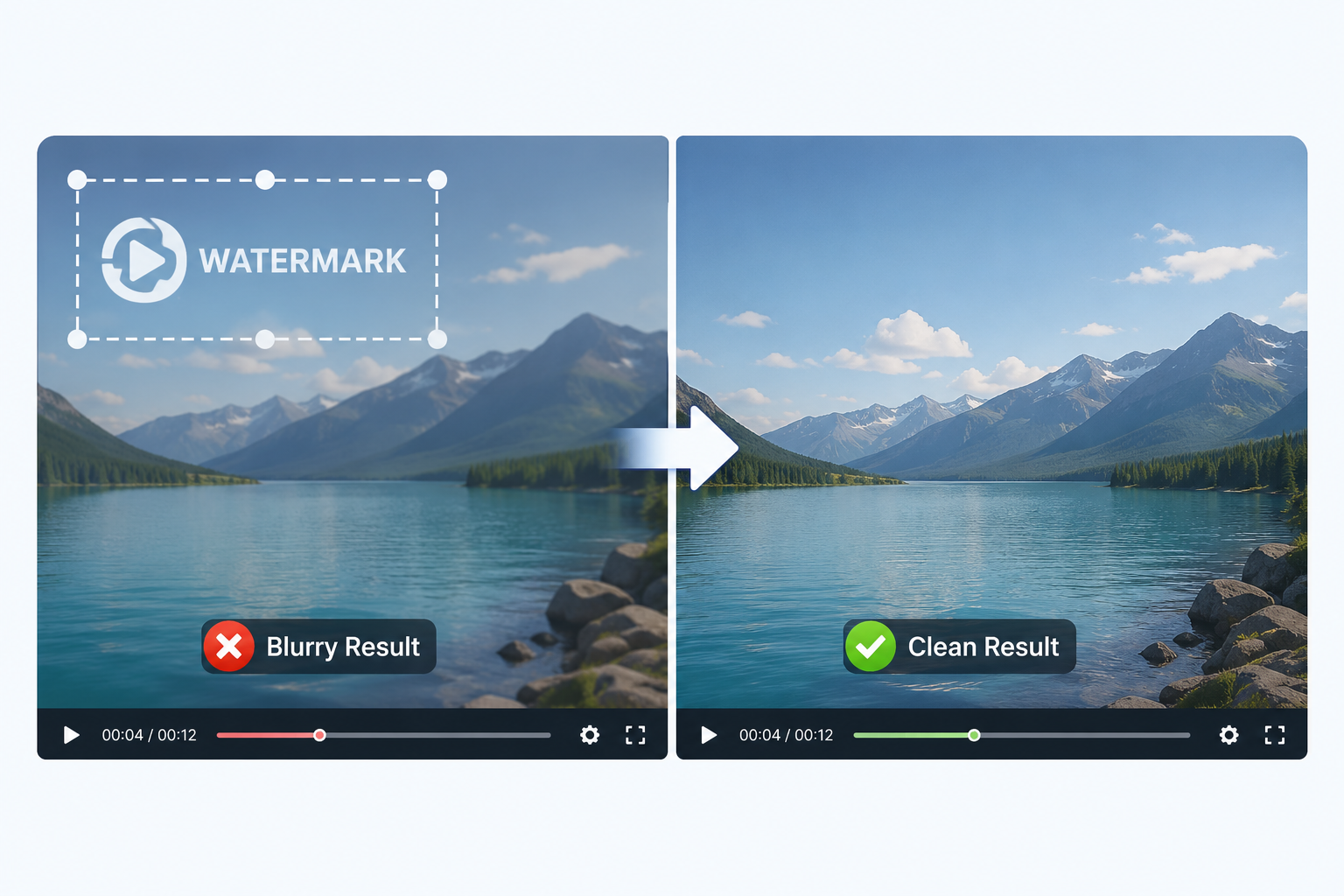 RoboNeo AI Video Watermark Remover Result