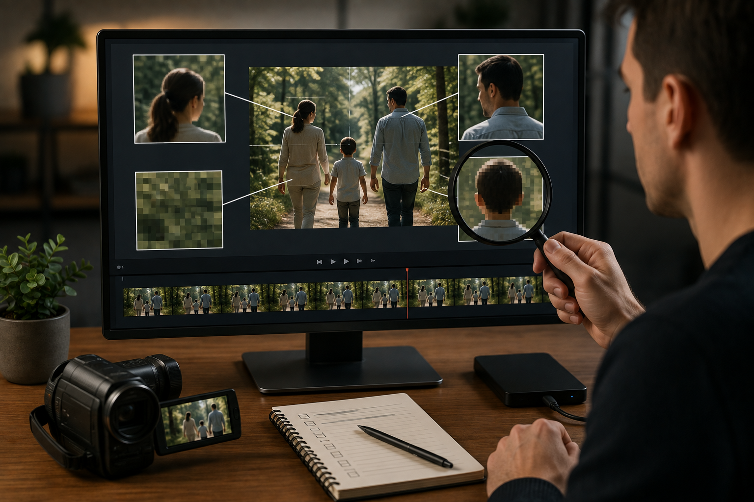 RoboNeo AI Video Enhancer for video clarity