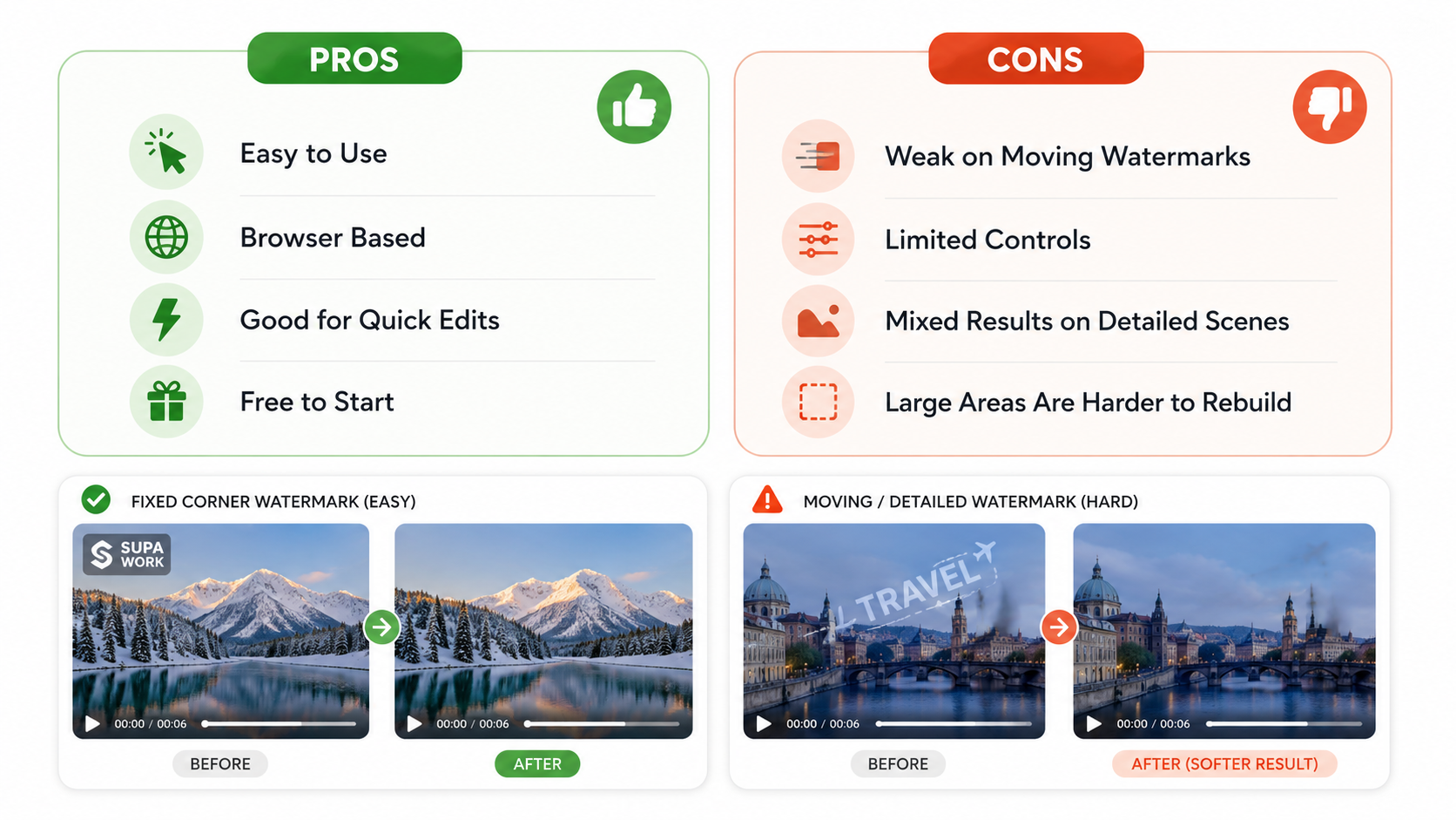Supawork AI watermark remover review