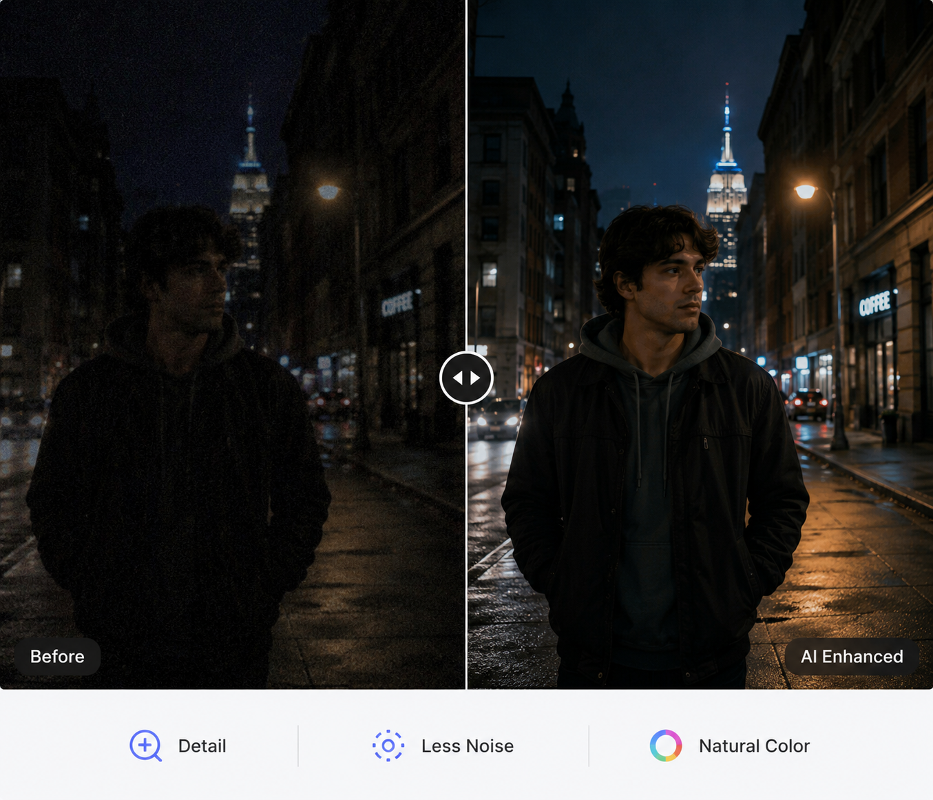 AI image enhancer