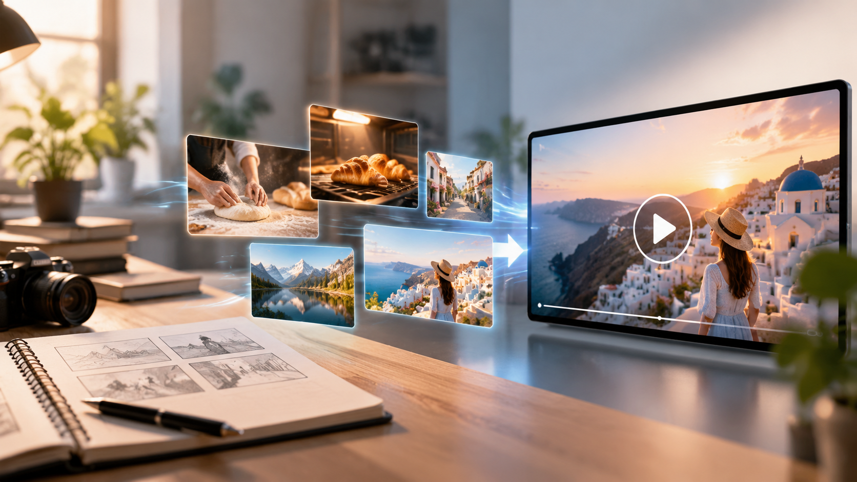 RoboNeo AI video creation workflow