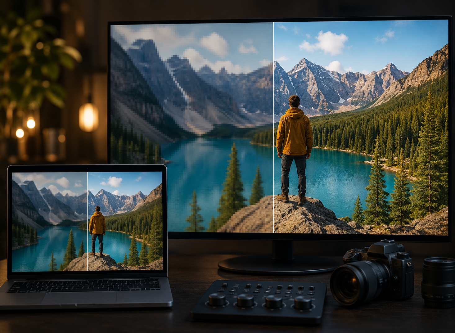 RoboNeo AI Video Enhancer for Video Upscaling