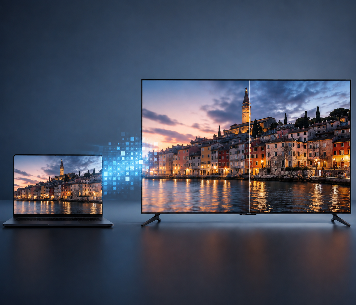 RoboNeo AI Video Upscaler for 4K TV