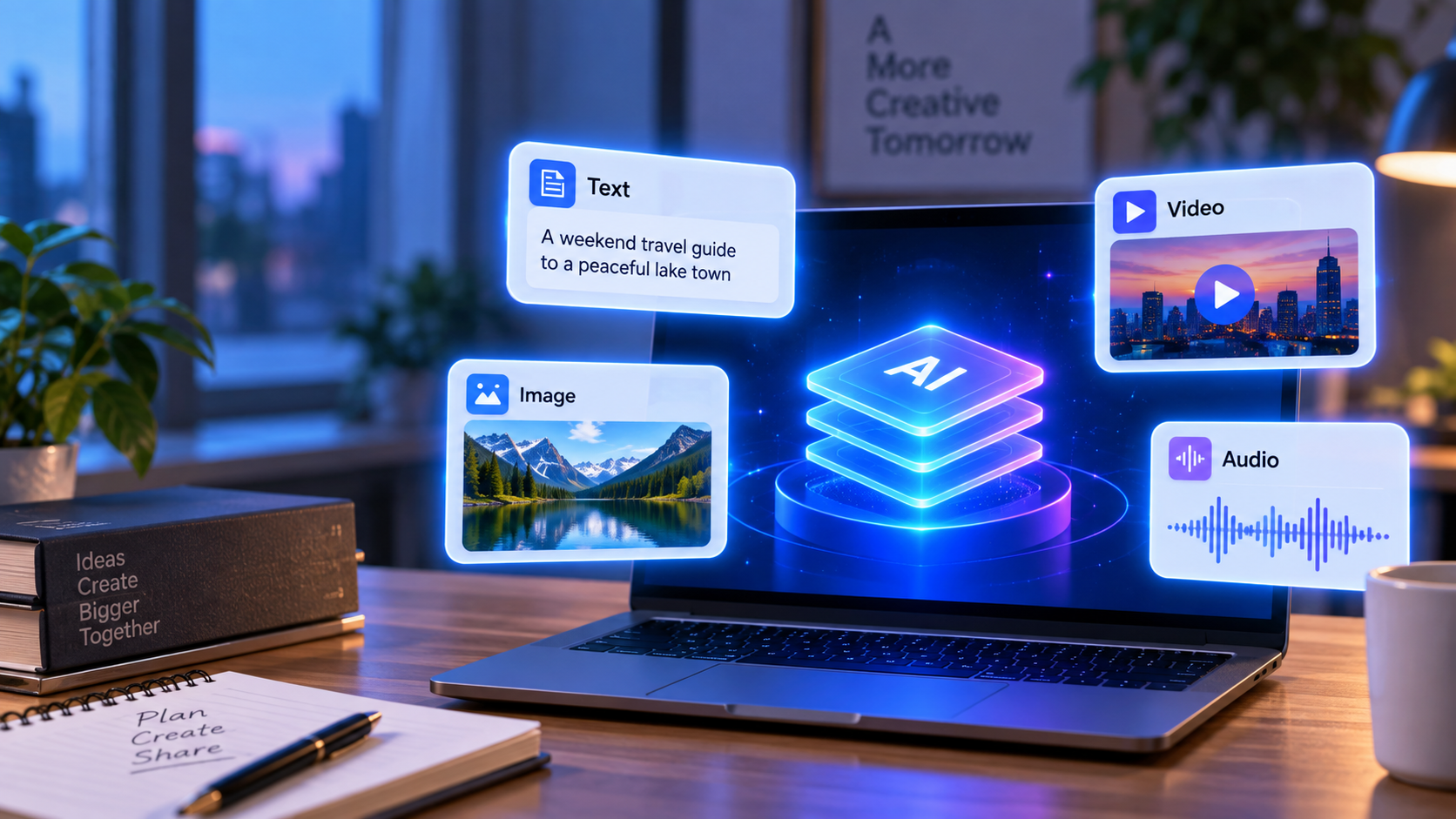Multimodal AI for text image video audio Multimodal AI for text image video audio