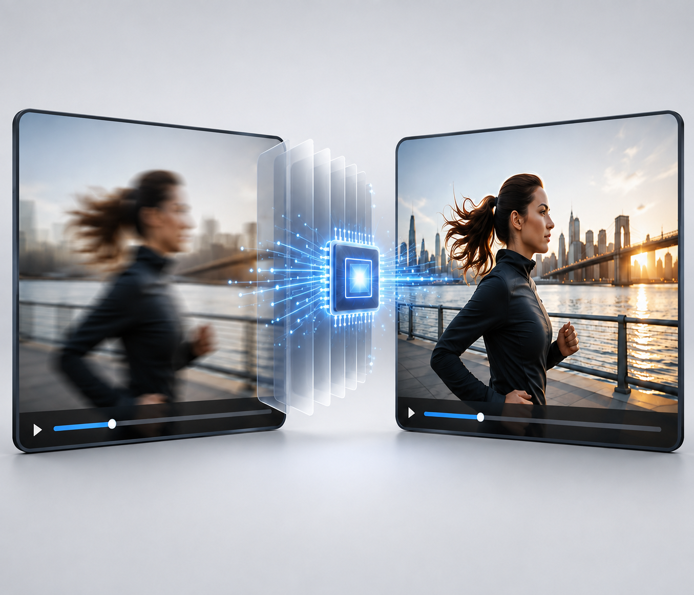 RoboNeo AI Video Motion Blur Remover