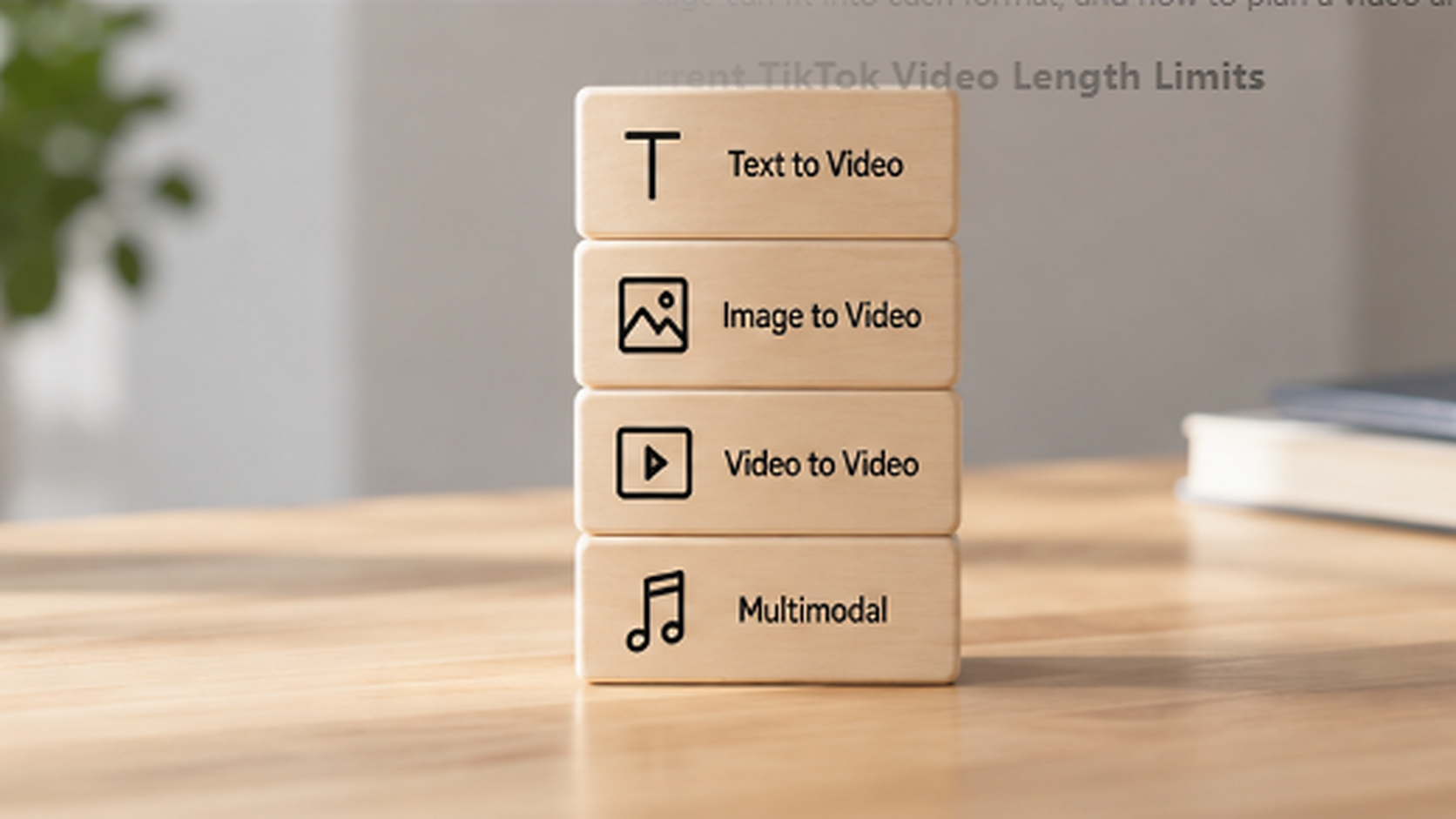 Main types of AI video generation models Main types of AI video generation models