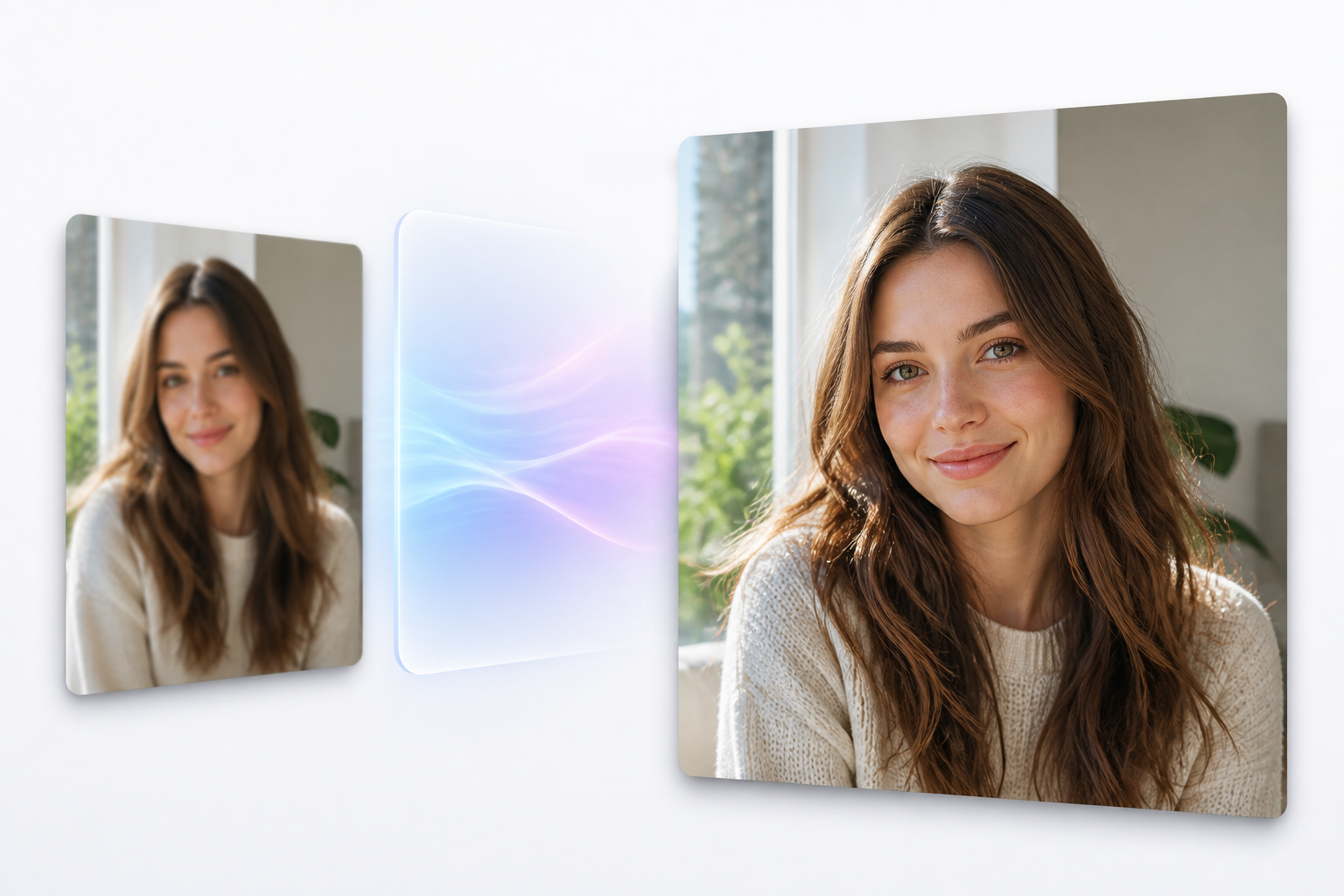RoboNeo AI face enhancer for blurry portraits