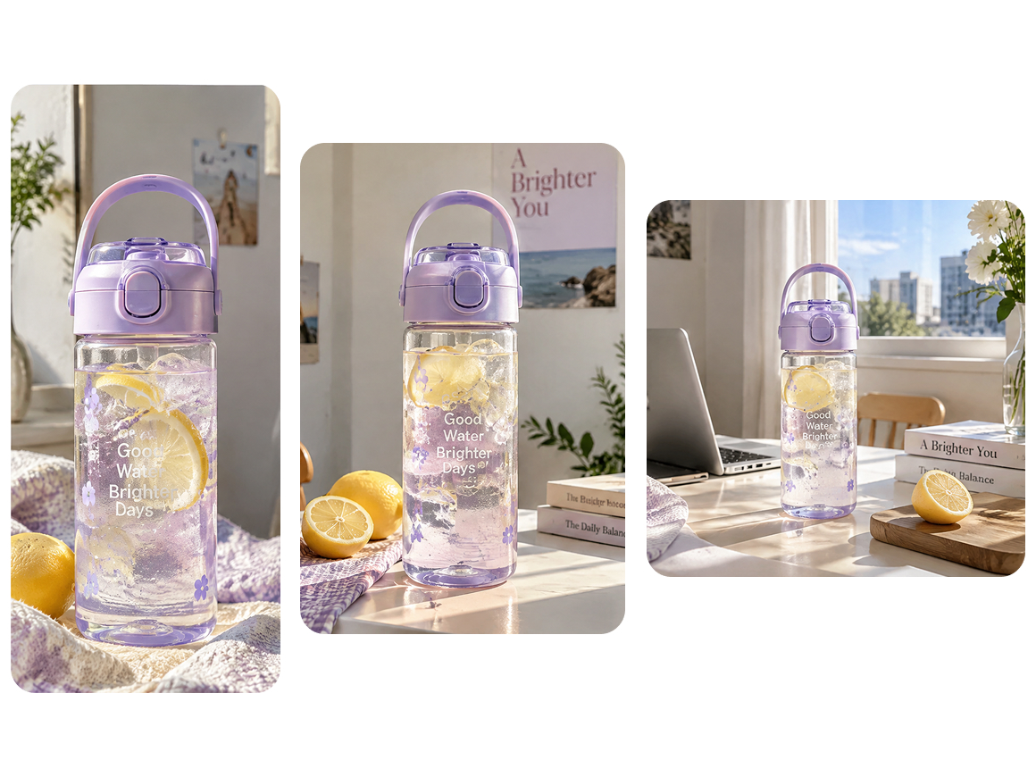 RoboNeo AI Water Bottle Product Photography