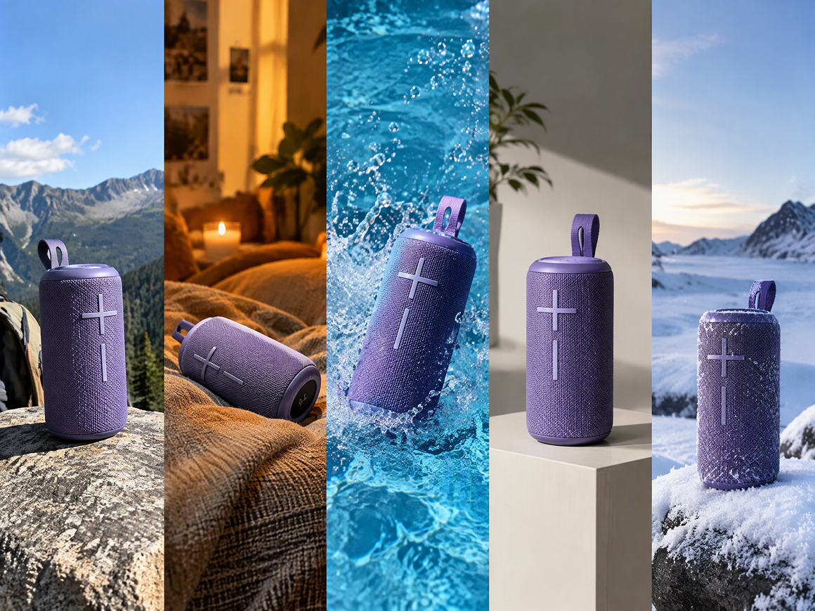 RoboNeo AI Bluetooth Speaker Product Ad