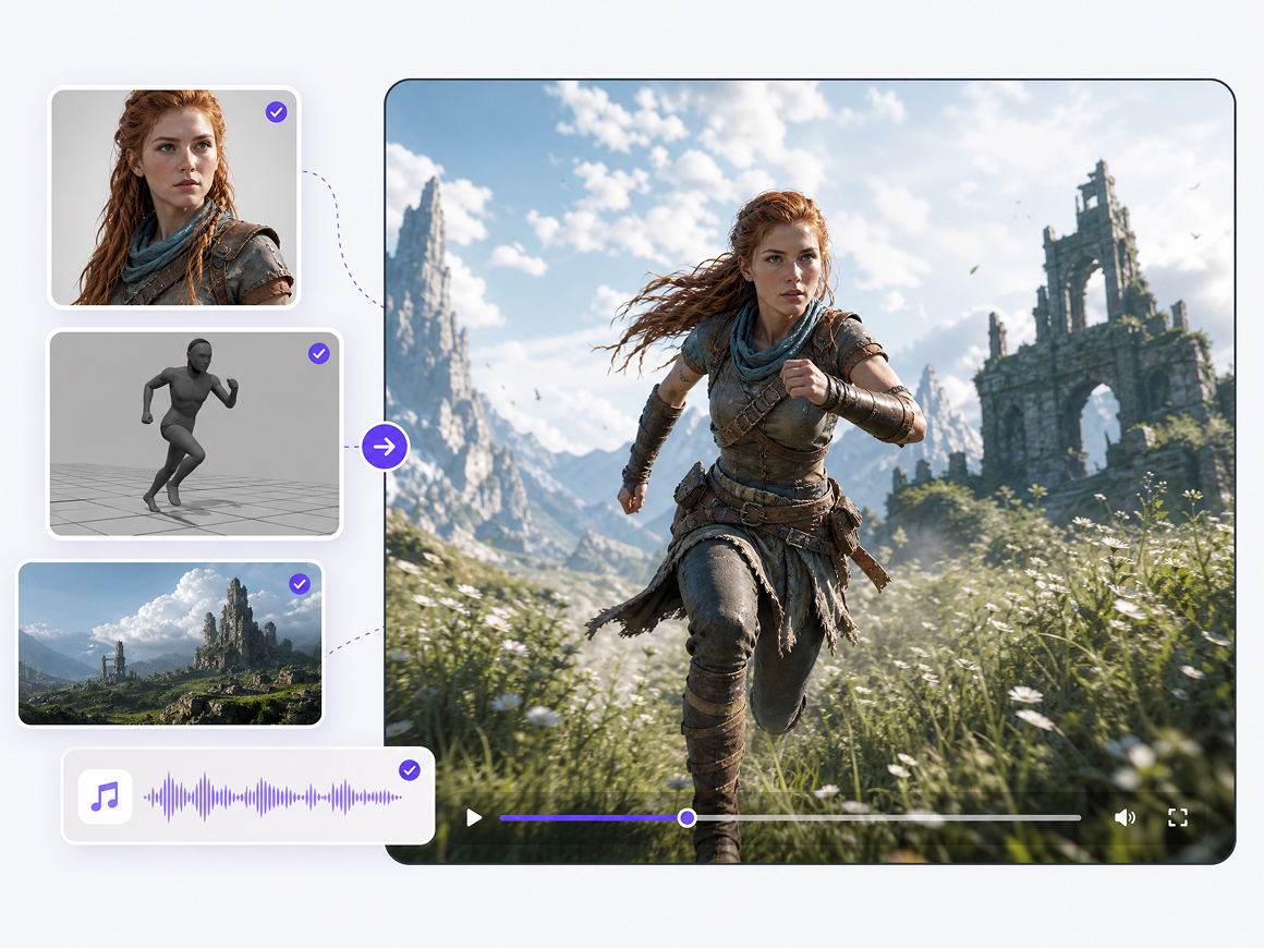 RoboNeo AI video generator multimodal inputs