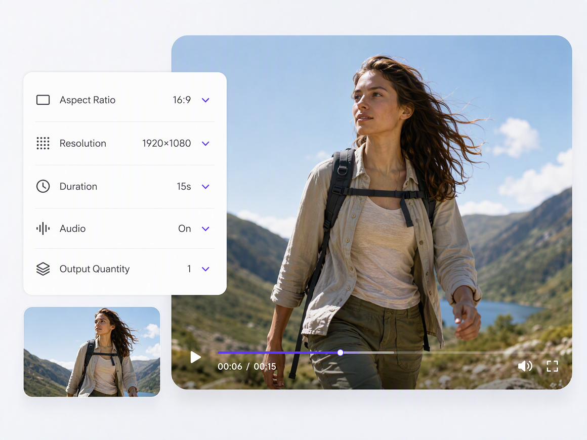RoboNeo AI video generator custom output settings
