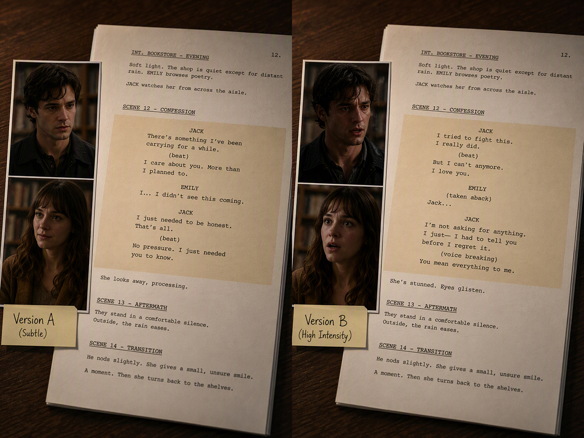 RoboNeo AI script generator for filmmaking
