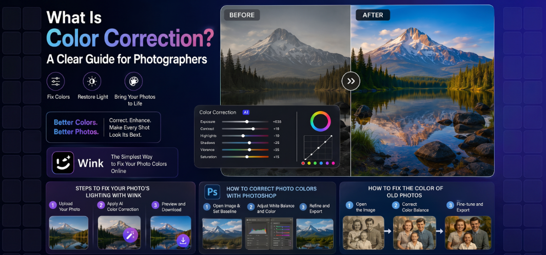 What Is Color Correction? How It Works and When to Use It | Wink