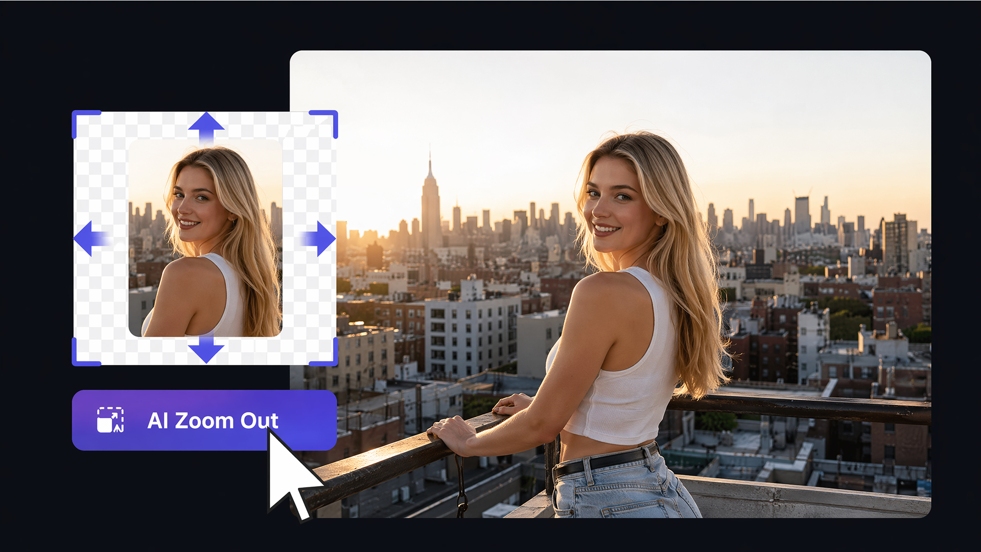 Zoom Out Image Online: Easily Zoom Out Without Cropping | Wink