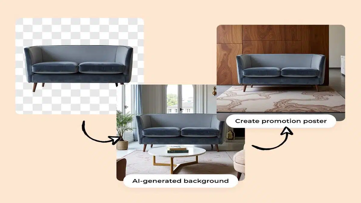 product background generator