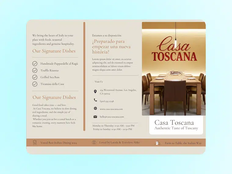 Infographics and reports