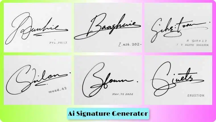 AI Signature Generator